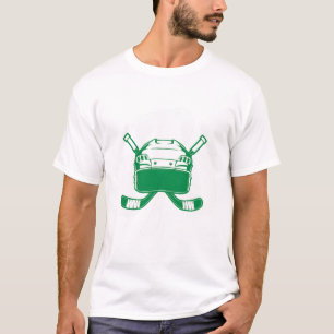 Hockey St. Patrick's Day Kleeblatt Hockey Fan iris T-Shirt