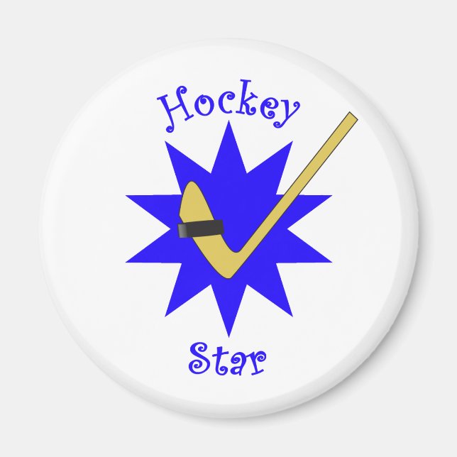Hockey Star Magnet (Vorne)