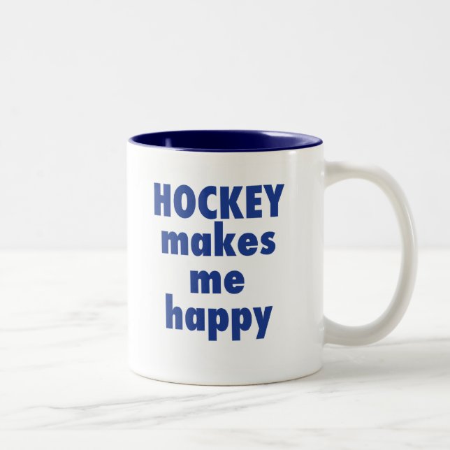 HOCKEY stellt mich glückliche Tasse her (Rechts)