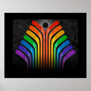 Hockey Stick Spectrum Poster