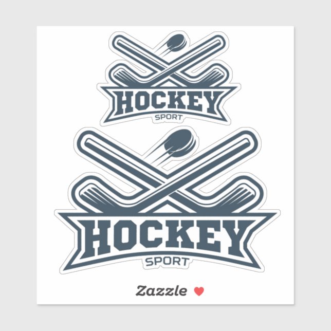 Hockey Stickers Aufkleber (Blatt)