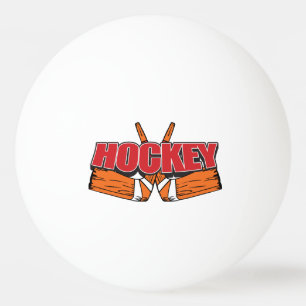Hockey-Stöcke Tischtennisball