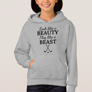 hockey sur glace: Look like a beauty play like a b