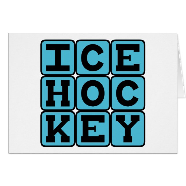 Hockey sur glace, Sports (Devant horizontal)