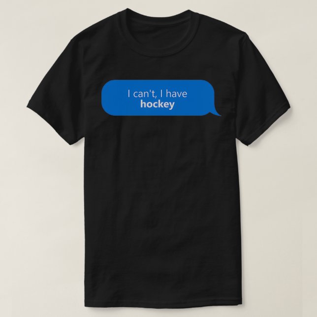 Hockey T-Shirt (Design vorne)