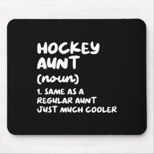Hockey Tante Definition Funny Amp; Sassy Sports Mousepad