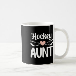 Hockey-Tante eines Hockeyspielers Süße Eishockey-T Kaffeetasse