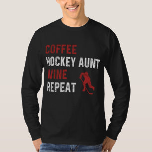 Hockey Tante Redewendungen Kaffee Hockey Tante Wei T-Shirt