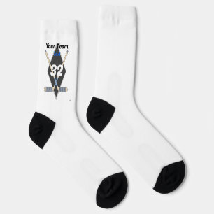 Hockey Team Spirit Socks HAMbyWG Socken