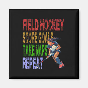 Hockey Tore erzielen Schläfchen wiederholen Magnet