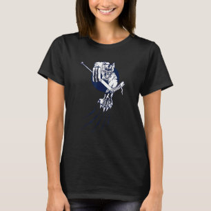 Hockey-Torhüter-Biest Im Torraum Eis-Panther-Katze T-Shirt