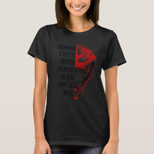 Hockey-Torhüter-Maske Spieler-Outfit für Eishockey T-Shirt