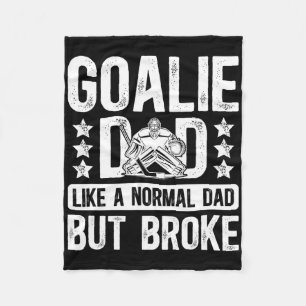Hockey-Torhüter-Vater-Definition Vater eines Hocke Fleecedecke