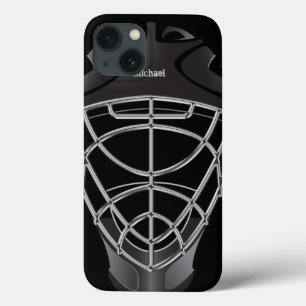 Hockey-Tormann-Sturzhelm iPhone 13 Hülle