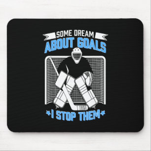 Hockey Torwart Eishockey Torhüter Lustiger Hockey  Mousepad