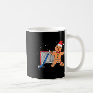 Hockey Torwart Ingwerbrot Torwart Lustiger Weihnac Kaffeetasse