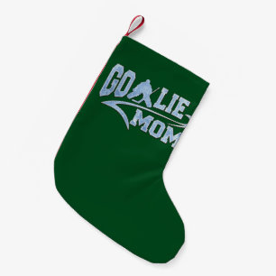 Hockey-Torwart-Mama-Athletic-Tail Kleiner Weihnachtsstrumpf