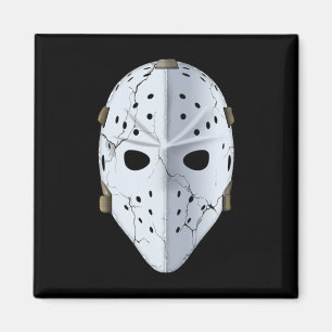 Hockey Torwart - Old School Torwartmaske Magnet