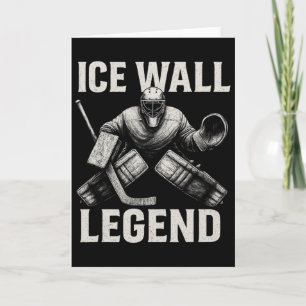 Hockey-Torwart-Sportbekleidung – Eiswand-Legende-S Karte