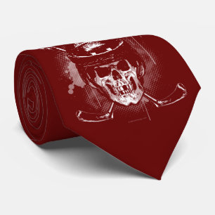 Hockey-Totenkopf-Halskrawatte Krawatte