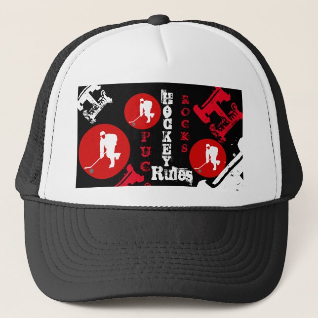 Hockey Truckerkappe (Vorderseite)