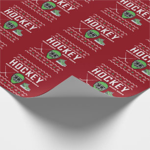 Hockey Ugge Weihnachtssüß Geschenkpapier