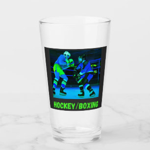 Hockey und Boxing Glas