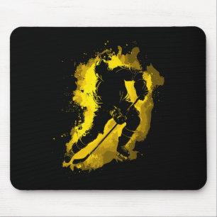 Hockey- und Eishockey-Grafik Männer, Jungen und ju Mousepad