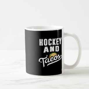 Hockey und Tacos Vater Boys Kids Ice Player Tacif Kaffeetasse