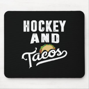 Hockey und Tacos Vater Boys Kids Ice Player Tacif Mousepad