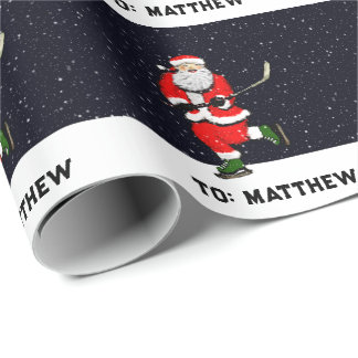 Hockey Urlaubsgeschenk Geschenkpapier