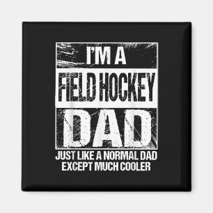 Hockey-Vater-Geschenk Field Hockey-Spieler-Geschen Magnet