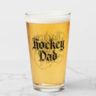 Hockey-Vater Glas