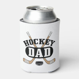 Hockey Vater Hockey Sticks und Puck Dosenkühler