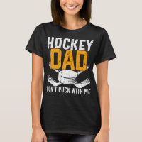 Hockey-Vater nicht mit meinem lustigen Eishockey-V