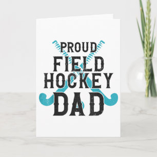 Hockey Vater Stolz Field Hockey Dad Karte