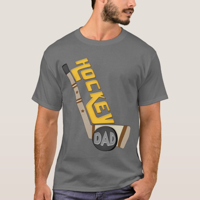 Hockey-Vater-T - Shirt (Vorderseite)