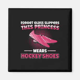 Hockey vergisst Gl Schlappen Diese Prinzessin träg Magnet