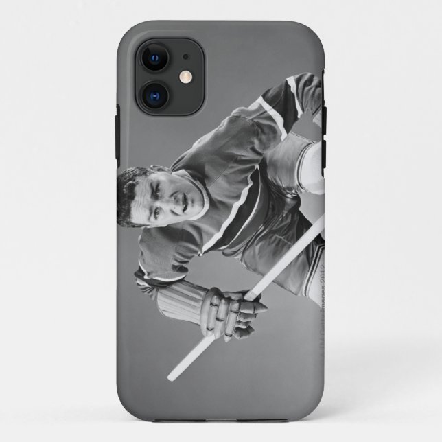 Hockey-Verteidiger Case-Mate iPhone Hülle (Rückseite)