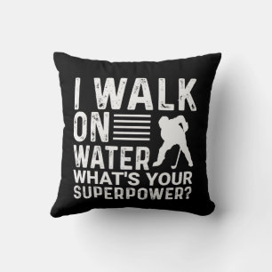 Hockey Walk on Water Kissen