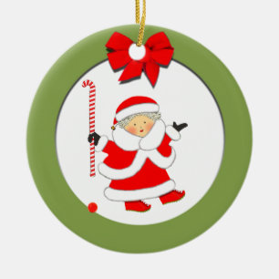 Hockey Weihnachten 2025 Sammelbar Keramik Ornament