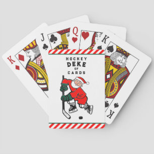 Hockey-Weihnachtsfeiertage-Kleine Geschenke Spielkarten