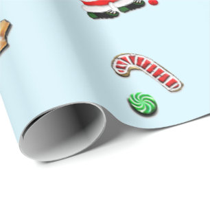 Hockey Weihnachtsgeschenk Geschenkpapier