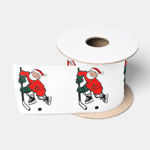 Hockey Weihnachtsgeschenk Grosgrain Ribbon Satinband