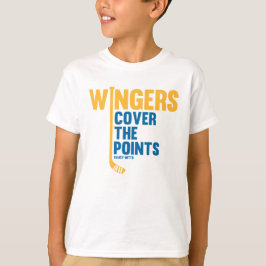 Hockey Wingers decken die Punkte ab T-Shirt