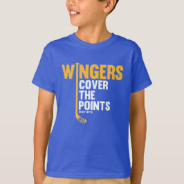 Hockey Wingers decken die Punkte ab T-Shirt