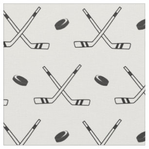 Hockey x in Schwarzweiss Stoff