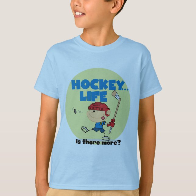 Hockey y a plus de t-shirts et cadeaux (Devant)