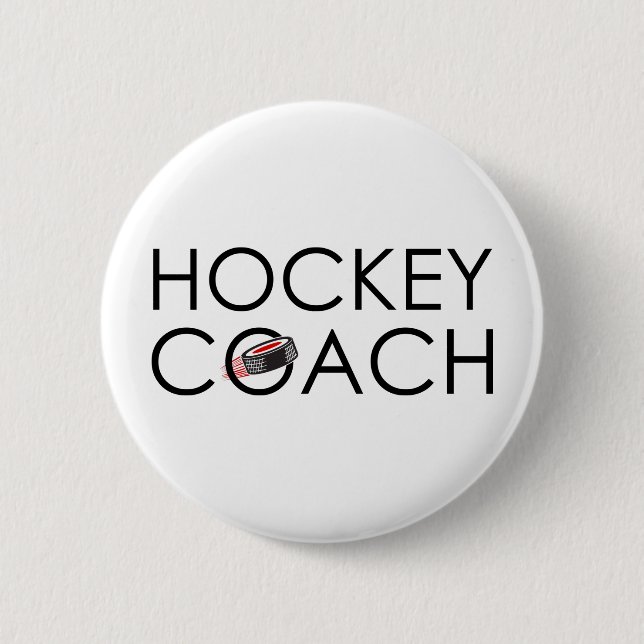 Hockey-Zug Button (Vorderseite)