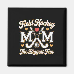 Hockeyfeld Mombiggest Fan Muttertag Magnet